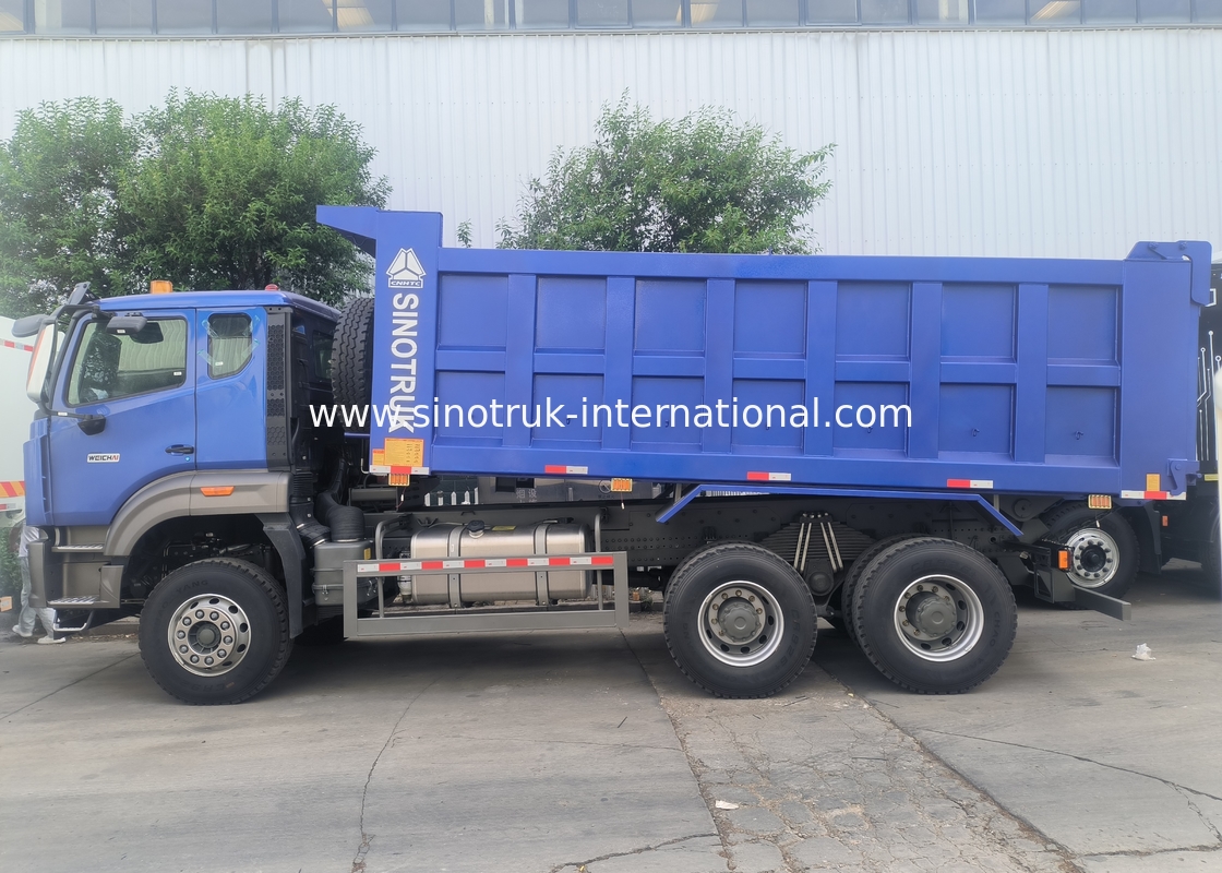 Sinotruk Howo Tiper Dump Truck Nx 6 × 4 Rhd 10 bánh xe H77L Cabin Euro 2