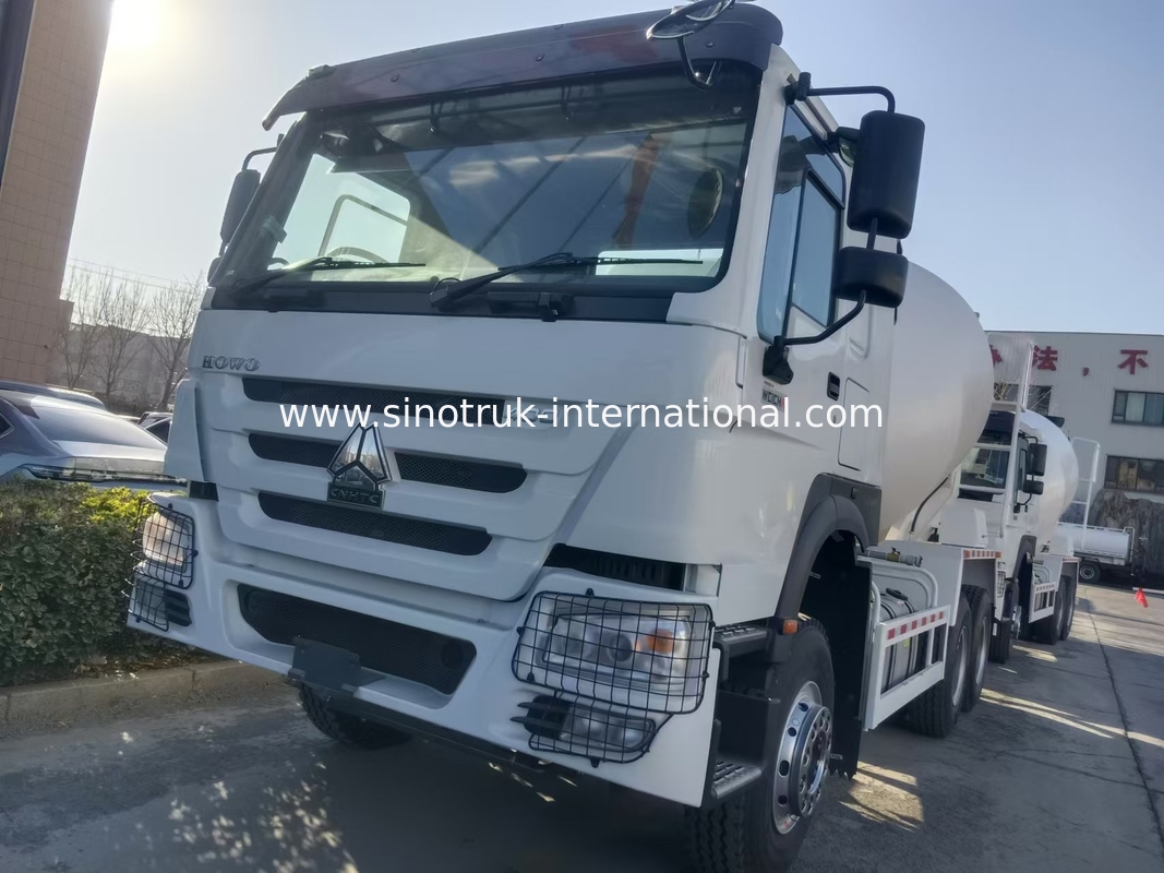 Sản phẩm có sức mạnh cao 400HP HOWO Mixer Truck 6-12CBM LHD 6×4 10 bánh