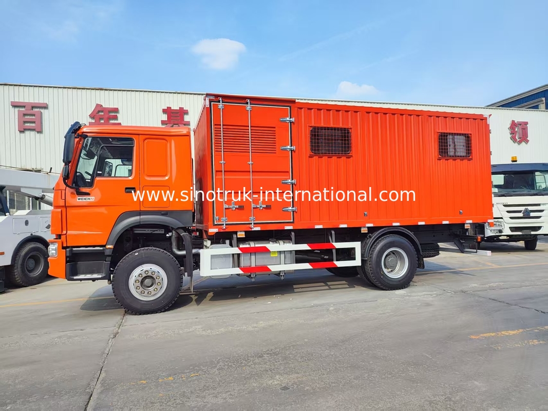 Năng lượng đa năng: Khám phá độ bền vượt trội và thiết kế hiệu quả về chi phí của HOWO 4x2 Van Truck