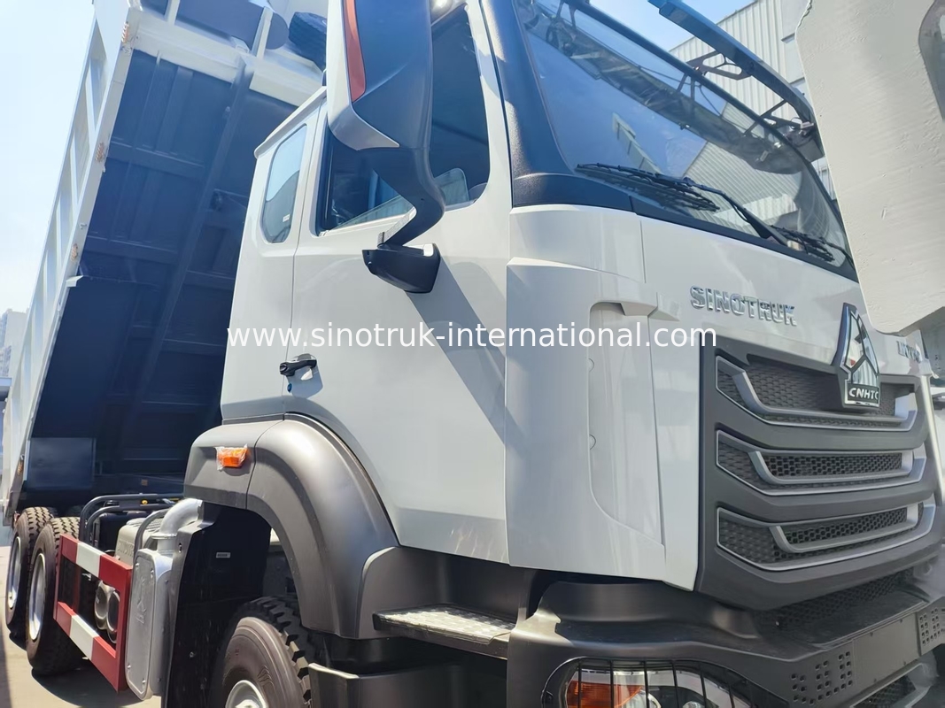 Xe ben HOWO NX 371HP 6*4 20m³ Nâng giữa hiệu suất cao với thùng hàng nâng giữa hiệu quả