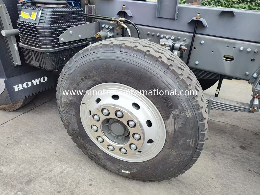 400HP HOWO 8*4 Dump Truck (Black): Featuring U-Shaped Hopper & Ghost-Face Cab