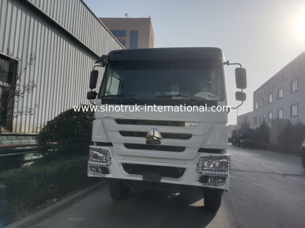 Xe ben Sinotruk HOWO với động cơ 400HP, LHD (tay lái bên trái), kiểu dẫn động 8X4 và tải trọng 31 tấn