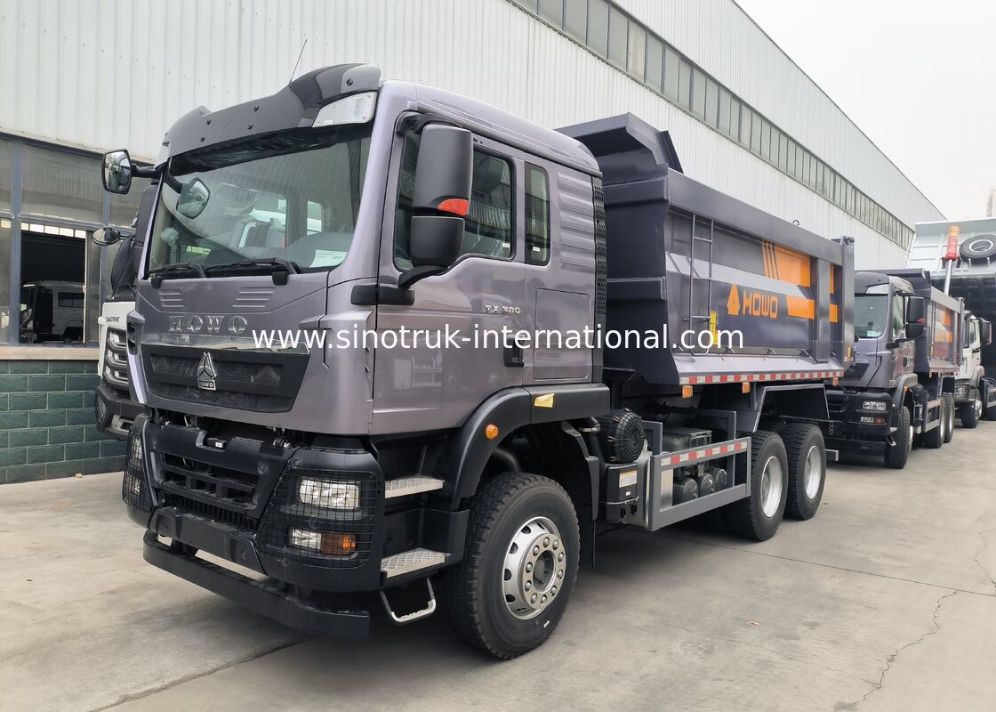 SINOTRUK Heavy Duty Hauler Tipper Dump Truck với động cơ 380HP, dung lượng tải 30-40 tấn và loại nâng trung bình