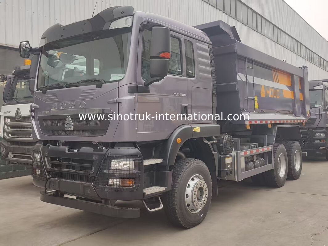 SINOTRUK HOWO TX Tipper Dump Truck with 380HP Powerful Engine, 30–40 Ton Payload and Middle Lifting System