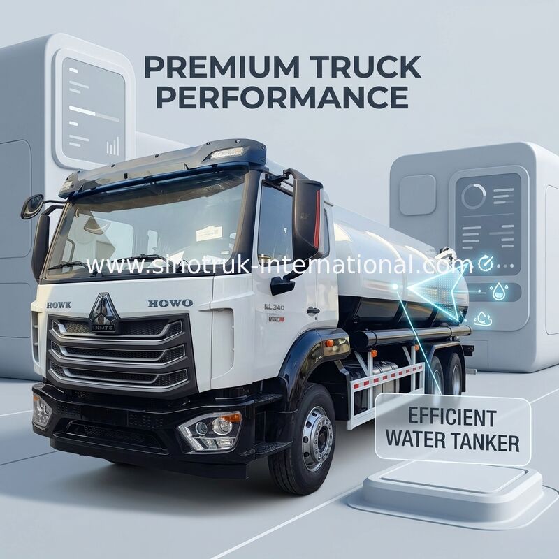 HOWO 300HP 10CBM 4x2 Truck hút nước thải: Sức mạnh nặng, làm sạch chính xác và hiệu quả không sánh ngang