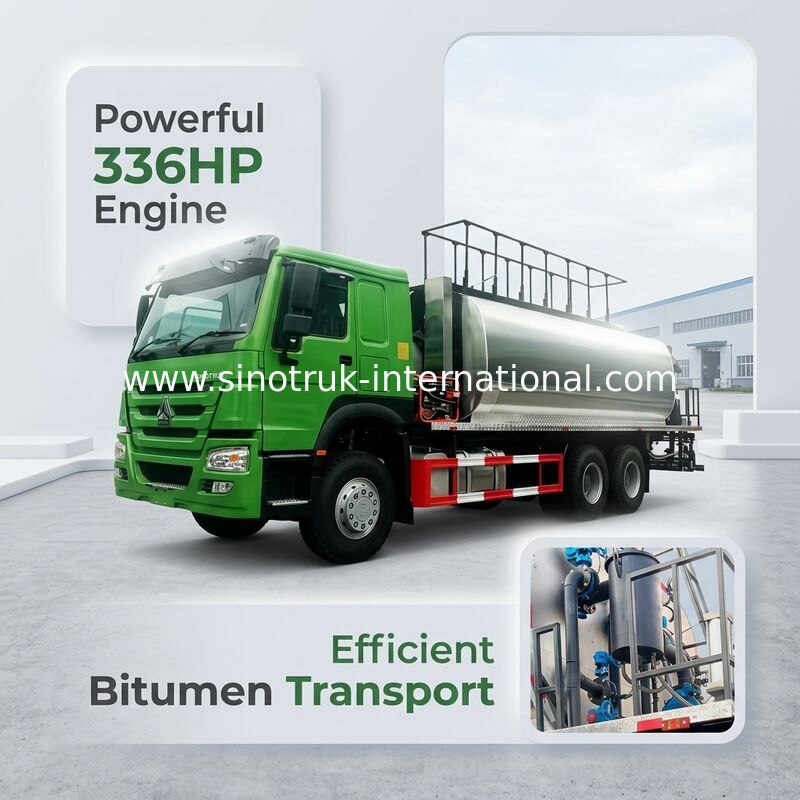 Xe tải HOWO 7 Bitum 6X4 Loại tay lái bên phải