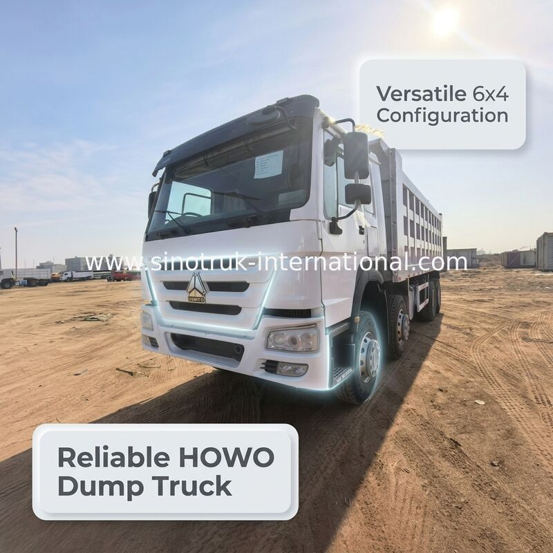 Chiếc xe tải tải trọng với công suất tải 40-50 tấn, động cơ diesel 375 mã lực và chiều dài hộp hàng 7300mm