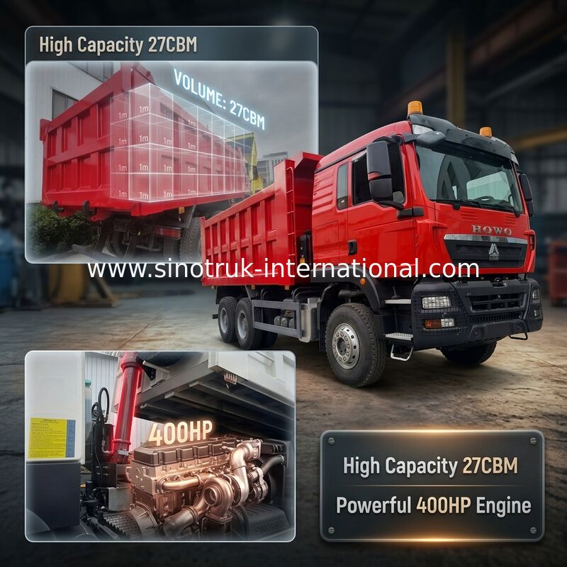 TX xe bơm 400 mã lực động cơ Weichai tiêu chuẩn khí thải Euro II