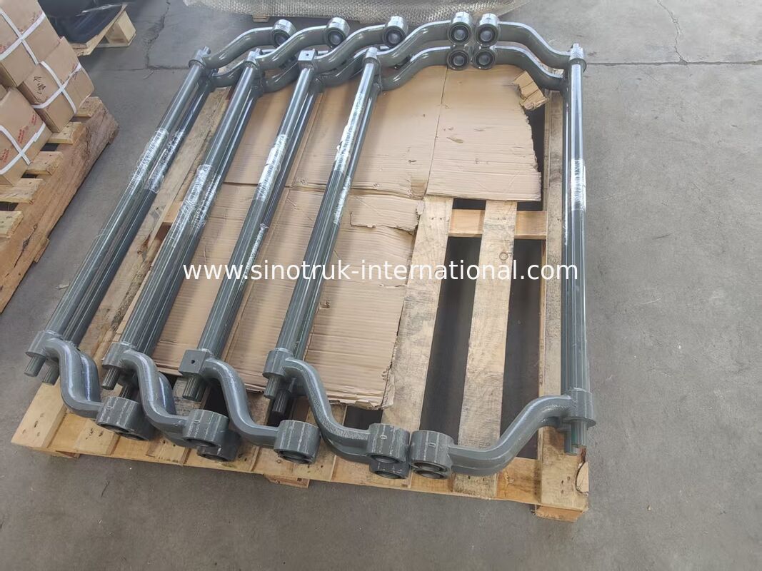 Trục nghiêng phía trước bằng thép hợp kim rèn cường độ cao với lớp hoàn thiện chống rỉ và lắp trực tiếp hoàn hảo cho xe tải hạng nặng（AZ1642430219