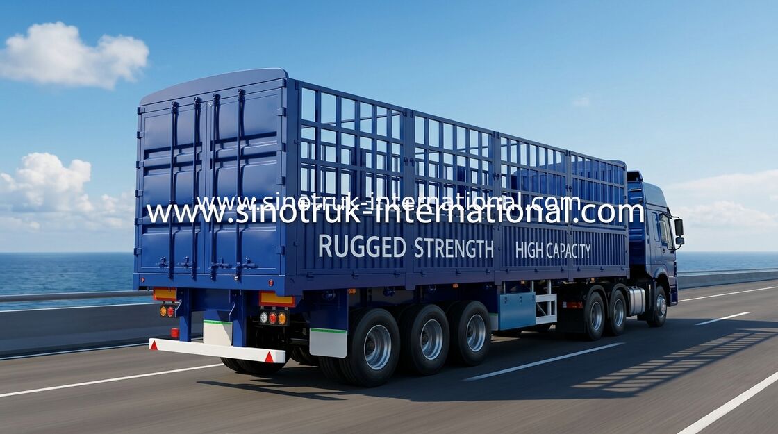 Trailer nhiều màu Bán thấp giường, Đình chỉ bình thường Bán thiết bị Trailer