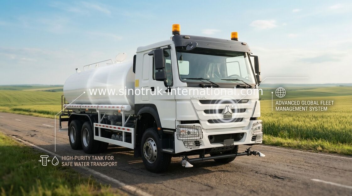 4650 1350mm xe tải bể nước có trục trước VGD95 Hiệu suất và dung lượng