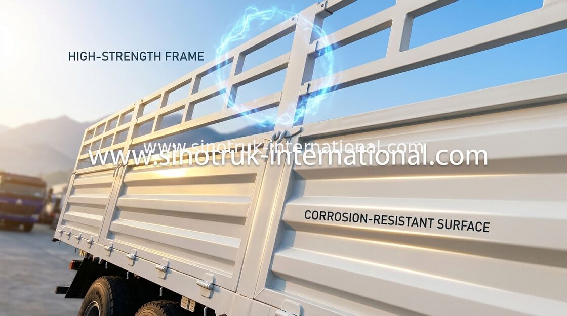 Multi - Purpose Large Cargo Van Truck 25 - 45 Tons 6X4 LHD Euro 2 336HP