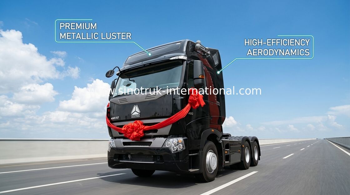 Flat Roof Cab Xe tải Chuyên chở, Xe đầu kéo 6x4