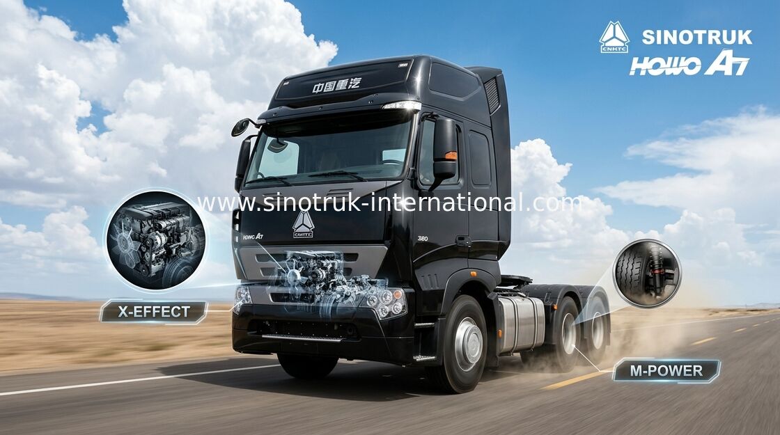 6 × 4 Xe đầu kéo Xe đầu kéo 60-70 tấn Sức tải lớn, IFA