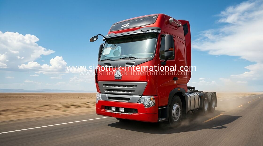 ZZ4257N3247N1B 60-70 Tấn Xe kéo Trailer Với D12.38 380HP Động cơ 11.596L