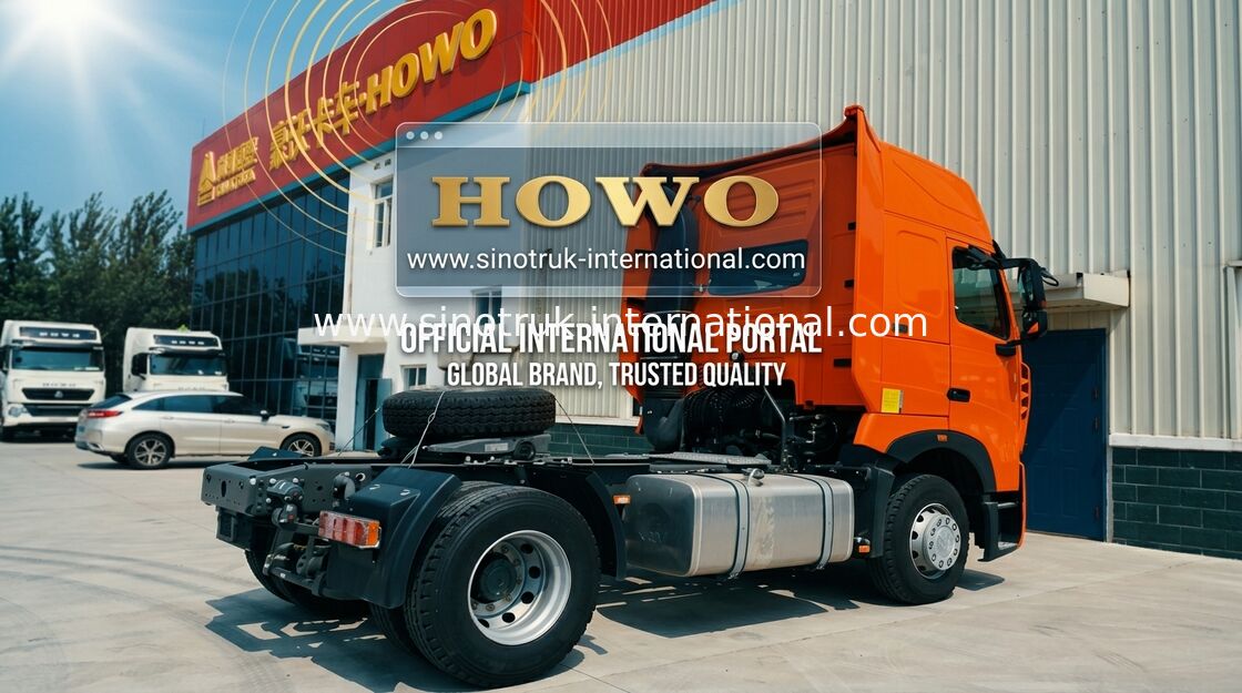 Động cơ Diesel Đầu máy kéo quốc tế Đầu xe tải LHD 4X2 Loại Euro 2