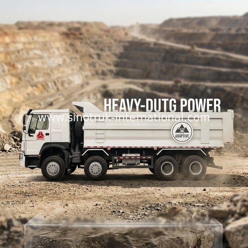 SINOTRUK HOWO Xưởng khai thác dầu mỏ xe tải 12 bánh 400hp 8 × 4 U loại