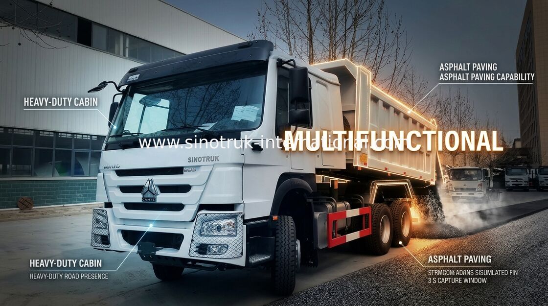 Xe tải SINOTRUK HOWO Tipper 6X4 336HP LHD 10 Bánh 25 Tấn ZZ3257N3847B1