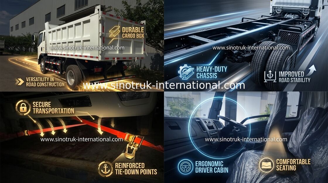 Xe tải tự đổ Euro Iii Sinotruk Howo 6x4 cho ngành khai thác mỏ
