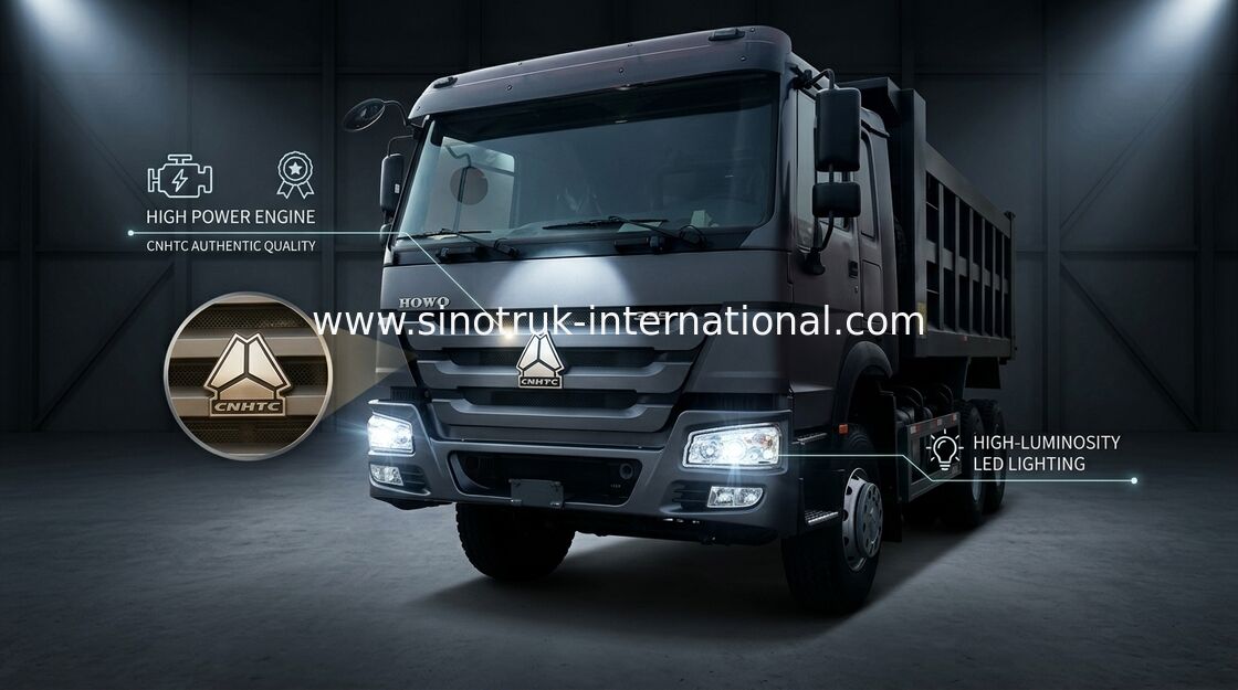 Xe tải tự động Sinotruk Howo, Xe tải tự đổ 10 bánh thương mại