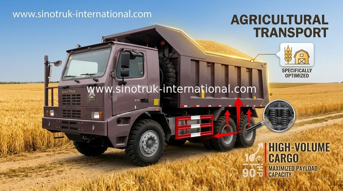 HOWO Tipper Truck / 70 T SINOTRUK HOWO Xe Tải Chở Xe Đạp Khai thác ZZ5707V3840CJ