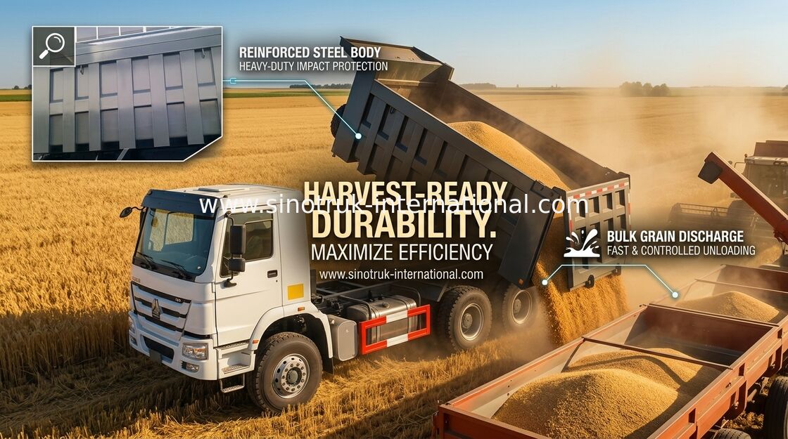 Xe chuyên dụng Chở hàng RHD 10 bánh xe với tiêu chuẩn khí thải Euro 2