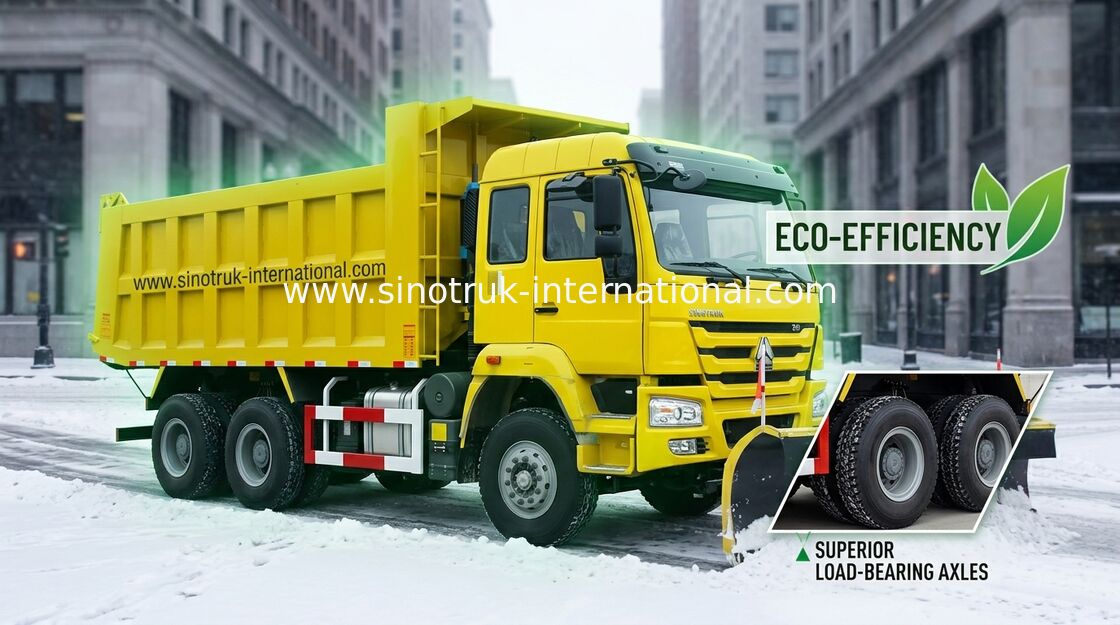Tipper Xe tải Chở hàng SINOTRUK Golden Prince 6X4 LHD 290HP 25-30tons ZZ3251M3241W