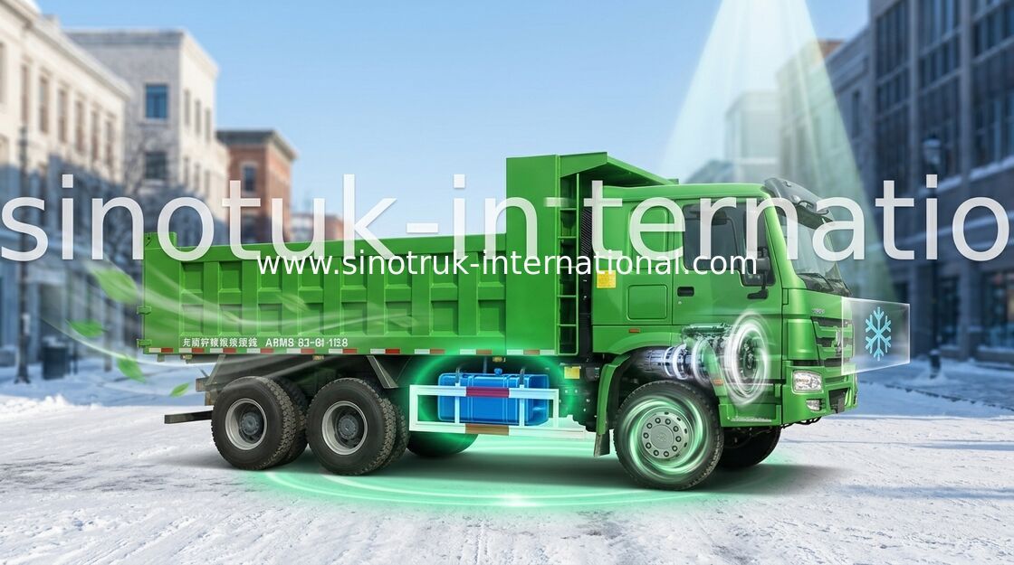 SINOTRUK HOWO Xe Xúc Đặt Xe Tái Chế 290HP 6X4 LHD 25tons 10-25CBM ZZ3257M2947A