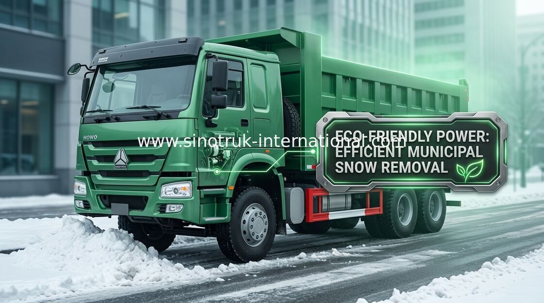 SINOTRUK HOWO Xe Xúc Đặt Xe Tái Chế 371HP 8X4 LHD 31tons 20-30CBM ZZ3317N3267W