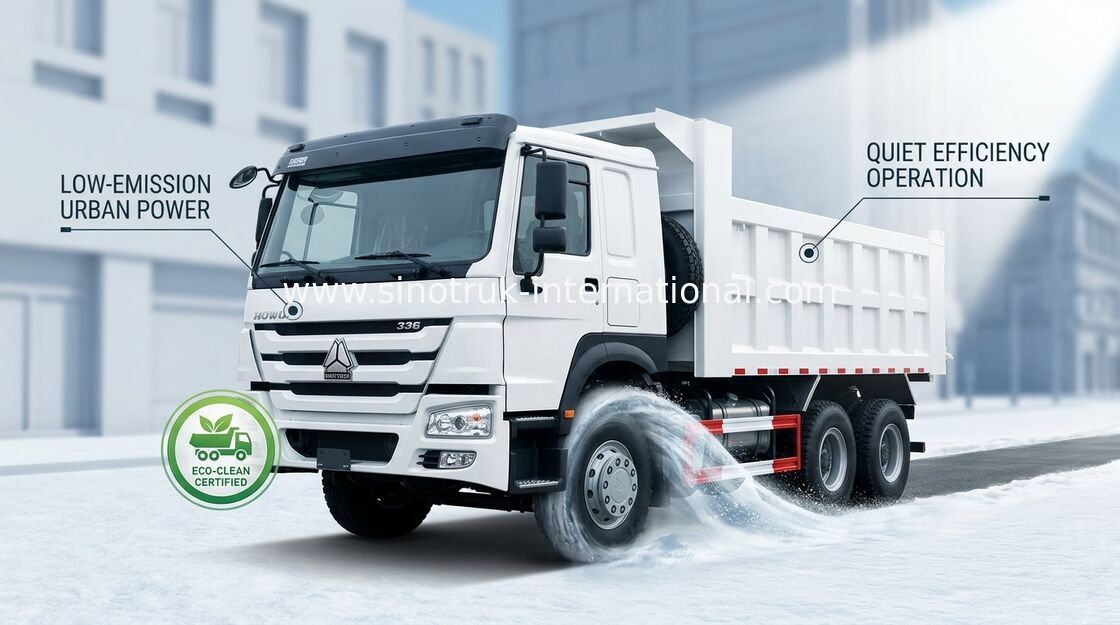 Tipper Xe tải Chở hàng SINOTRUK HOWO 10 bánh xe 10-25 CBM tải 25-40tons ZZ3257N3647A