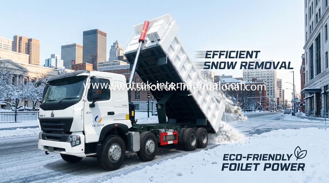 Xe tải tự đổ hạng nặng SINOTRUK HOWO A7 8X4 cho xây dựng ZZ3317N3867N1
