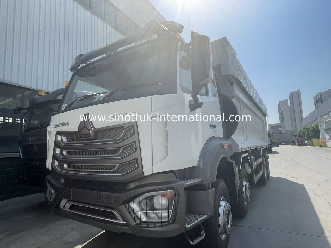 HOWO-NX Dump Truck với 380HP Weichai Engine, Electric Tarpaulin, và Heavy-duty Manganese Steel Cargo Box