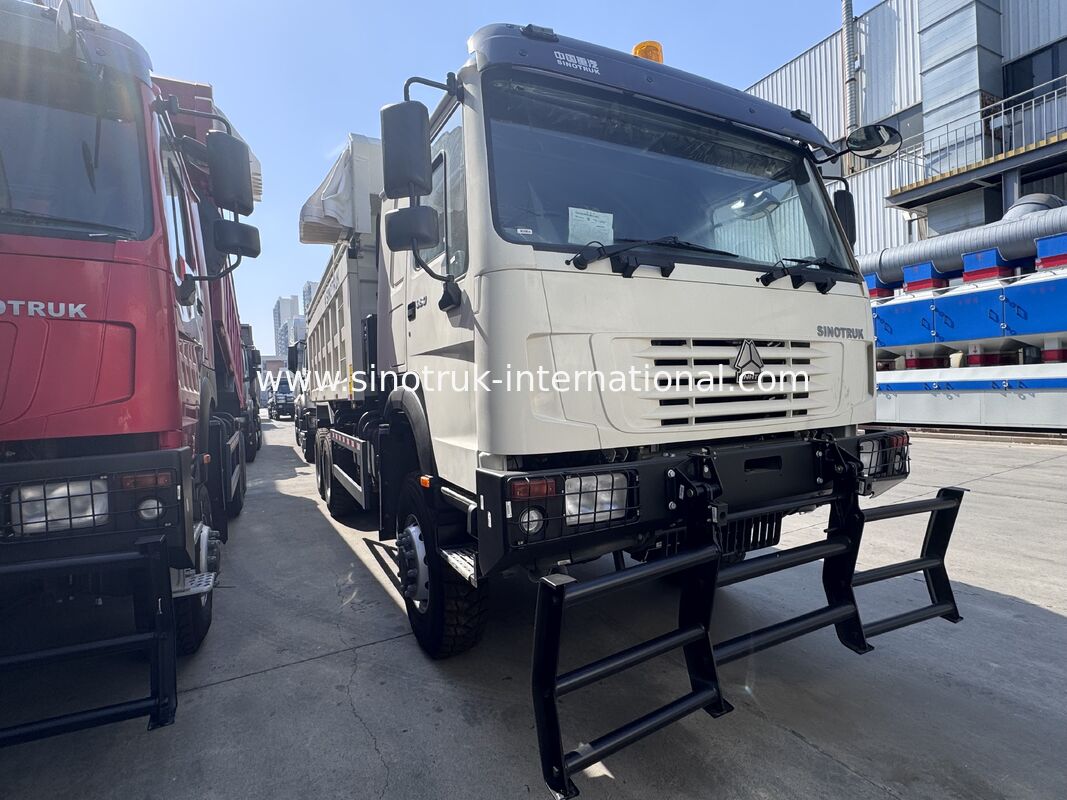 SINOTRUK HOWO Ghost Face Cab 380HP LHD Xe ben tự đổ 6X4