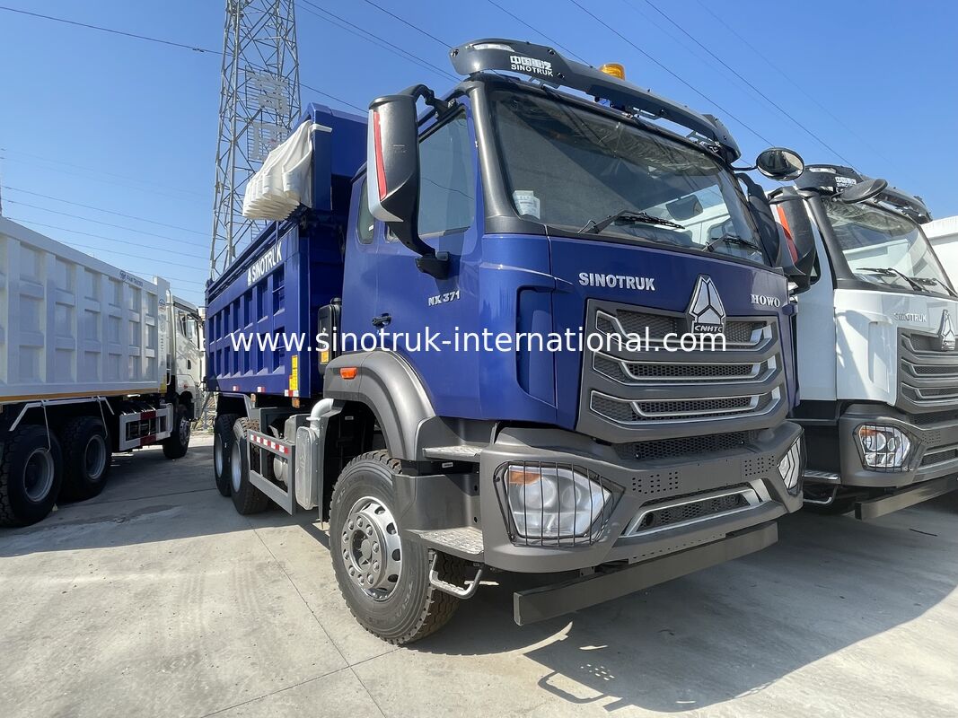 HOWO-NX Dump Truck với 371HP SINOTRUK Engine, Electric Tarpaulin, và Heavy-duty Manganese Steel Cargo Box