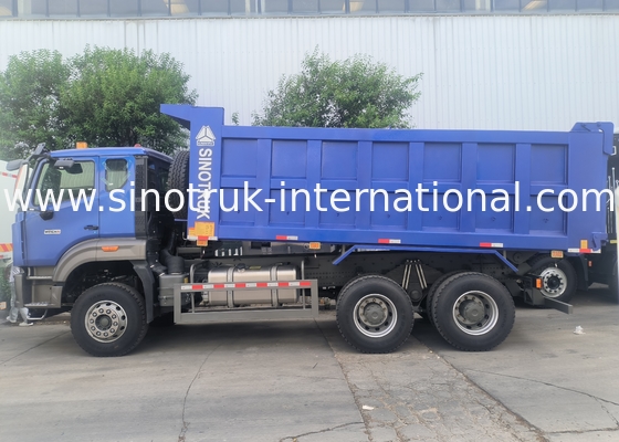 Sinotruk Howo Tiper Dump Truck Nx 6 × 4 Rhd 10 bánh xe H77L Cabin Euro 2