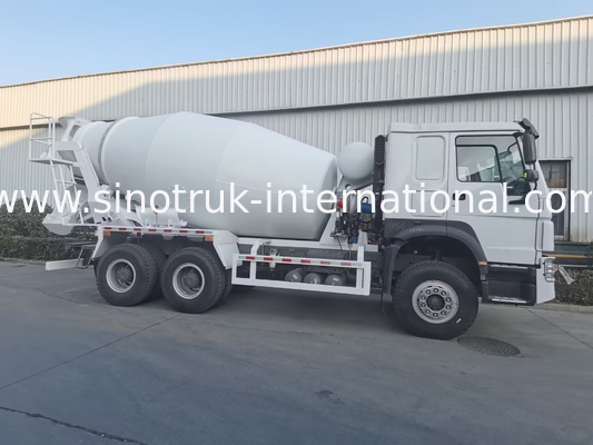 Sinotruk Howo Xe tải trộn bê tông 380HP 6-10CBM 6 X 4 Euro 2 Nhà máy trộn RHD