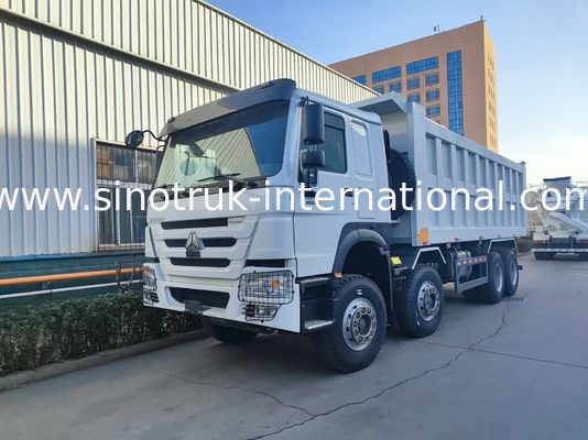 Công suất lớn 27 mét khối 4 trục xe tải 400 mã lực cho hoạt động hiệu quả