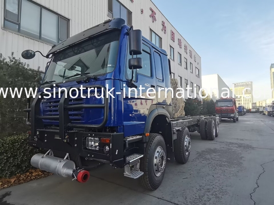SINOTRUK HOWO 6 × 4 10 bánh xe xe bể dầu 400HP khung bể dầu