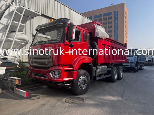SINOTRUK HOHAN Howo mới 6X4 RHD 10 bánh xe với tấm ván gia cố cửa sau cứng vận chuyển hiệu quả