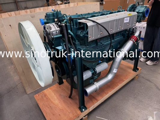 SINOTRUK WD615.47 371HP xe tải động cơ diesel 9.726L Euro 2