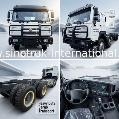Xe tải Sinotruk HOWO 8X4 400hp 12 bánh Cabin mặt quỷ