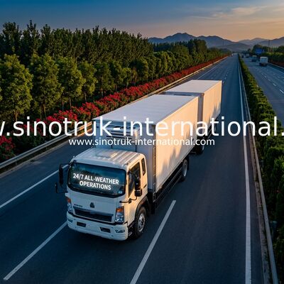 Xe tải đông lạnh SINOTRUK HOWO 4×2 5-10 tấn 140HP RHD
