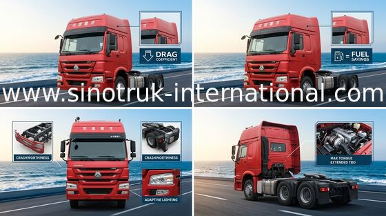 Xe tải chở hàng SINOTRUK HOWO LHD 6X4 Euro2 336HP ZZ4257N3241W