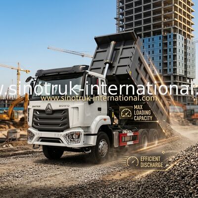 SINOTRUK HOHAN Howo Tipper Dump Truck Chassis Weichai Engine 6 × 4 LHD ZZ3257V384JB1 Mô hình