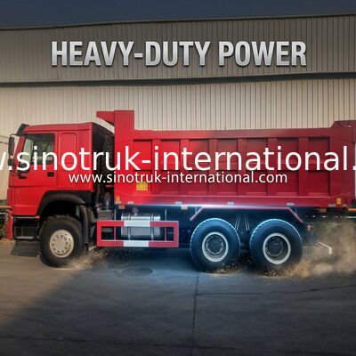 30 - 40 Tons RHD Sinotruk Howo Dump Truck 10 bánh