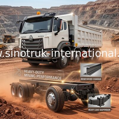 Xe tải tự đổ Sinotruk Howo Tipper hoàn toàn mới 380Hp Rhd 12Wheels 8 × 4