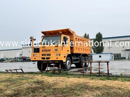 6 × 4 mỏ Tipper 90Ton 430HP LHD SINOTRUK HOWO cho ngành công nghiệp khai thác mỏ