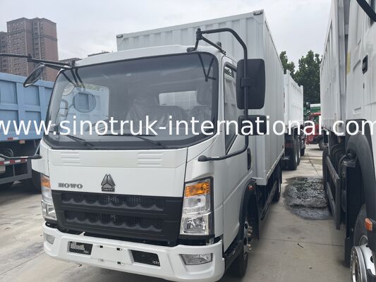 Gương chiếu hậu góc rộng màu trắng xe tải thùng kín SINOTRUK HOWO an toàn cao tải trọng 10-15 tấn