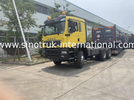 Xe tải kéo 6x4 loại lái xe với 10 lốp xe lý tưởng cho vận chuyển hàng hóa đường dài và các nhiệm vụ vận chuyển hàng hóa hạng nặng