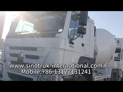 Sản phẩm có sức mạnh cao 400 mã lực tiêu thụ nhiên liệu thấp HOWO Mixer Truck 6-12CBM LHD 6×4 10 bánh